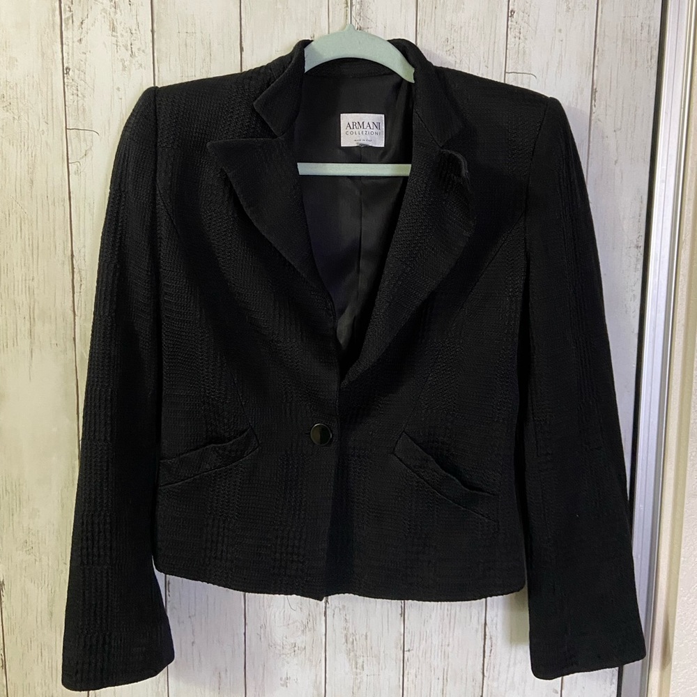 Armani Cropped Blazer